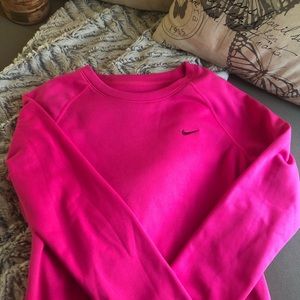 Pink Nike pullover